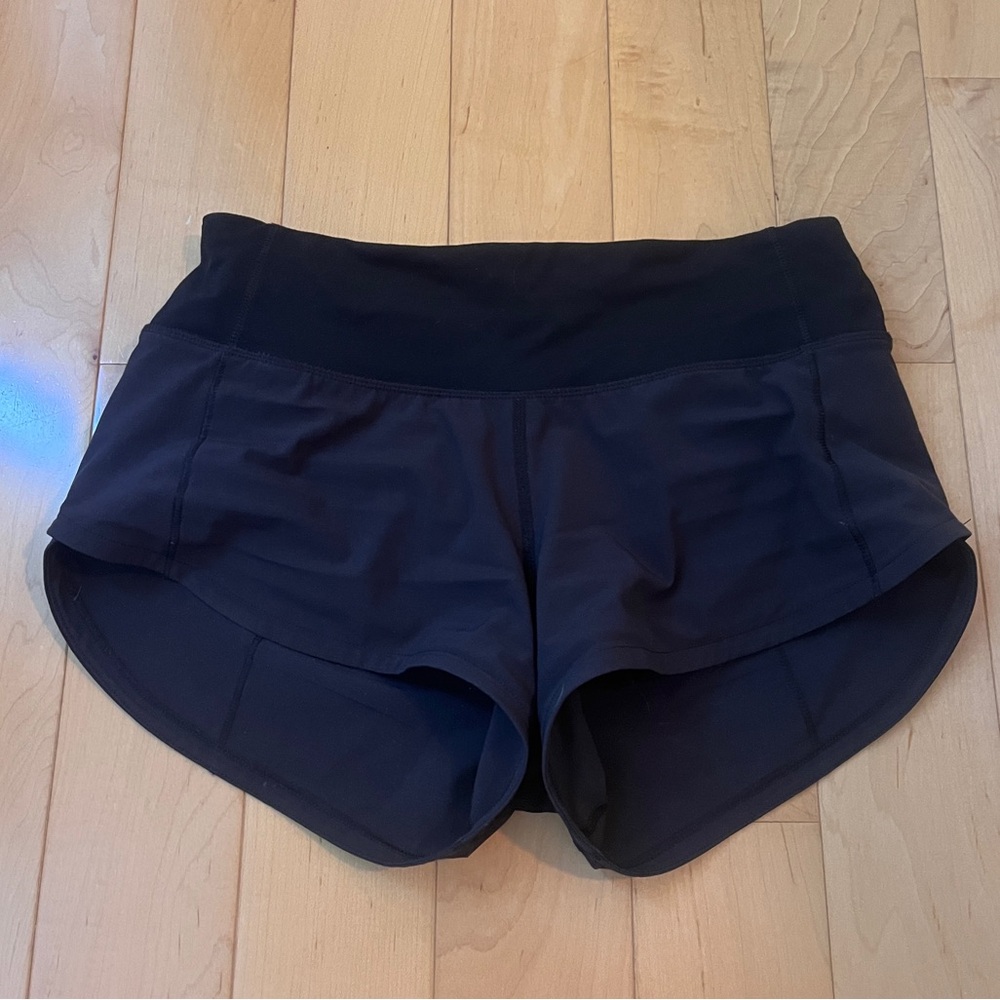 Lululemon speed up shorts. Size 0